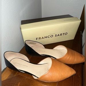 Franco Sarto Leather Flats